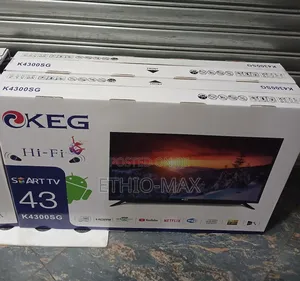 Keg 43” Smart Android Tv – New 2026 Model | Big Screen