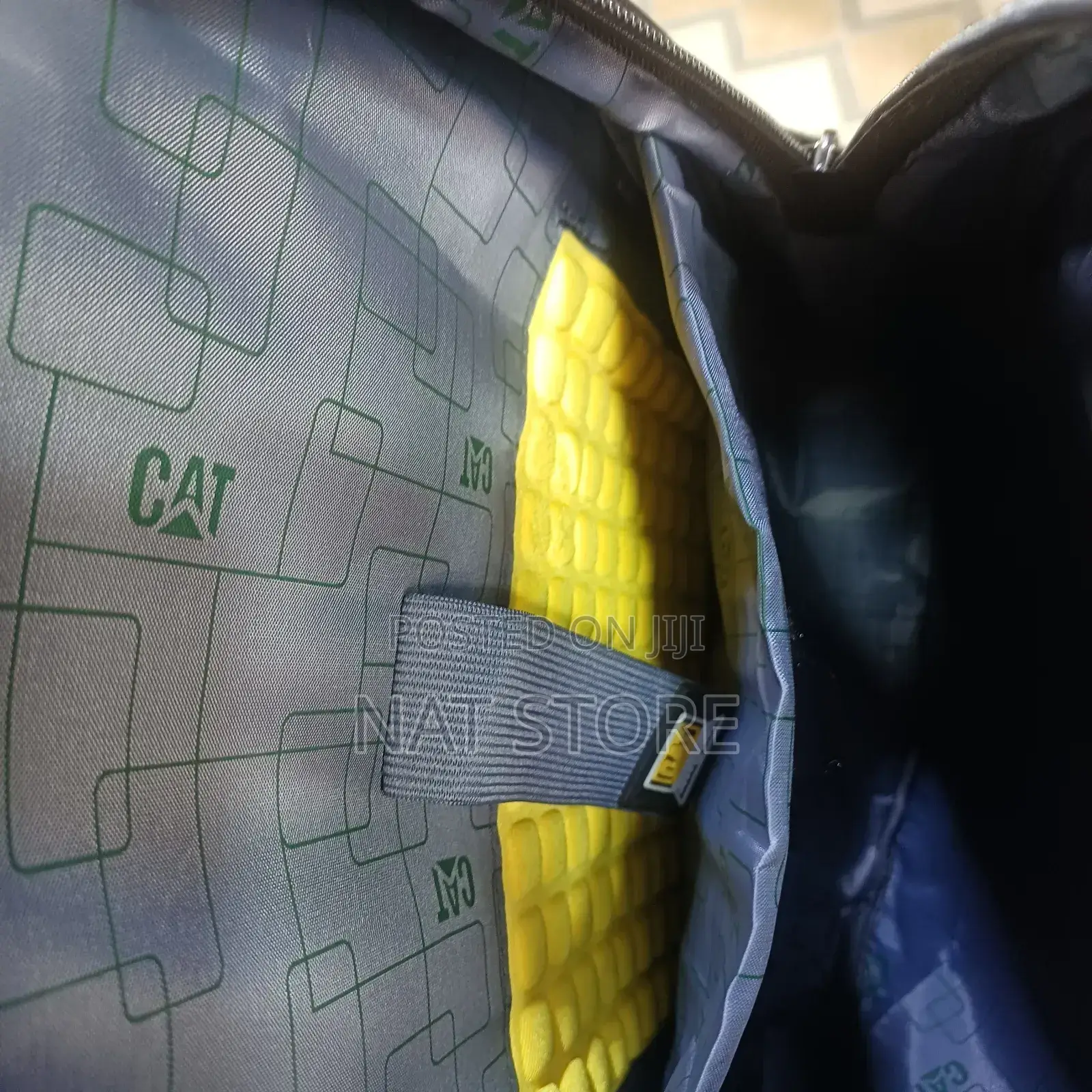 Cat Black Laptop Backpack Featuring a USB Port.