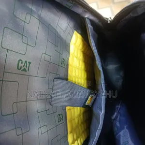 Cat Black Laptop Backpack Featuring a Usb Port.