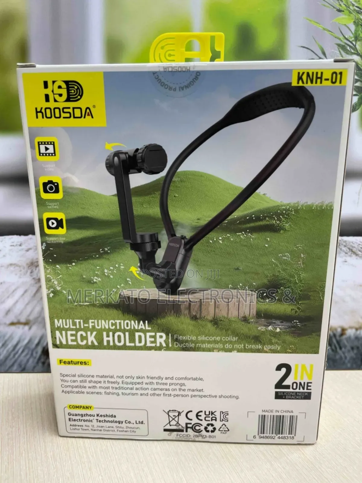 Multifunction Phone Neck Holder | Phone Holder 2in1