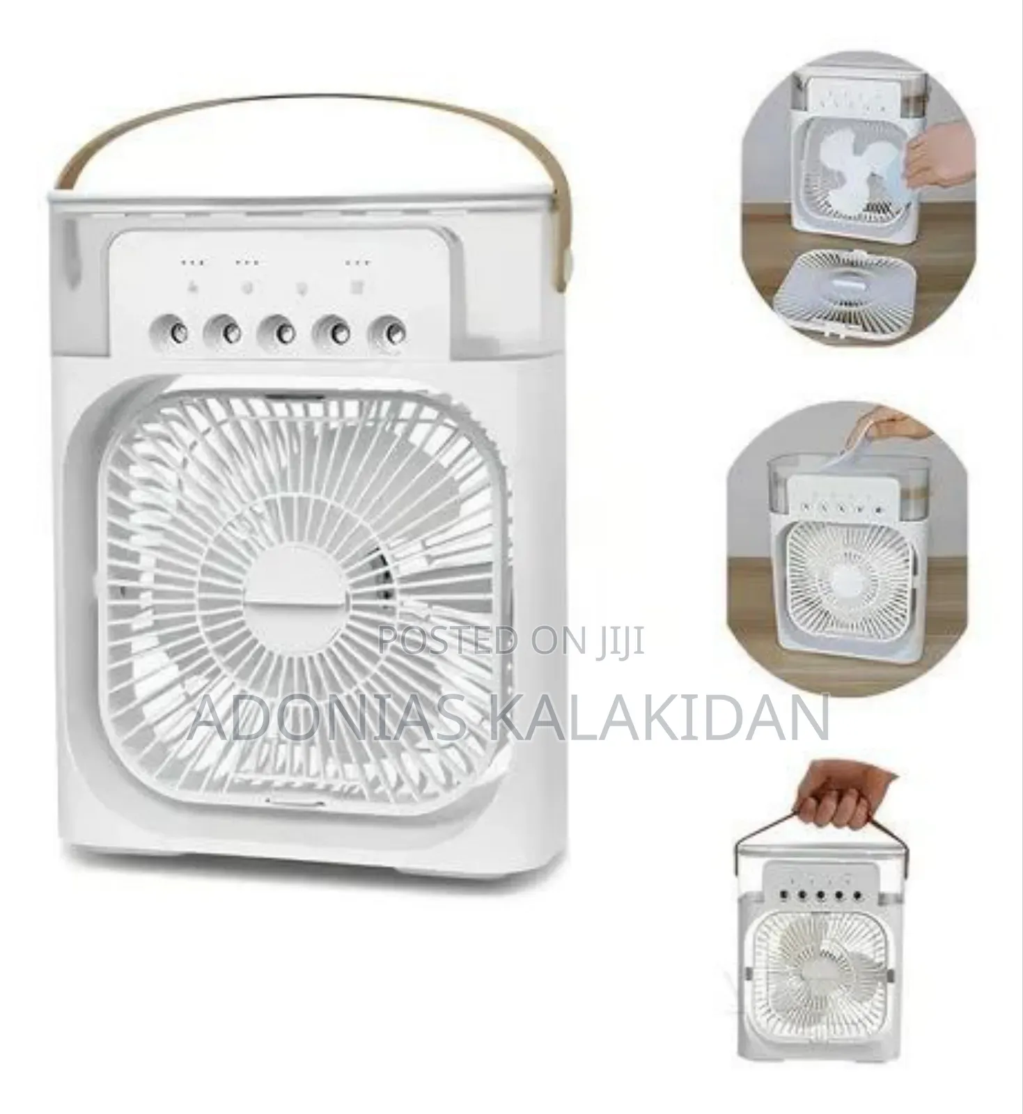 Dual Use Air Cooler Fan And Humidifier