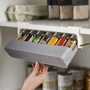 Kitchen Cabinet Space Saving Spice Rack