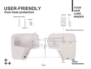 Wall Mounted Hair Dryer