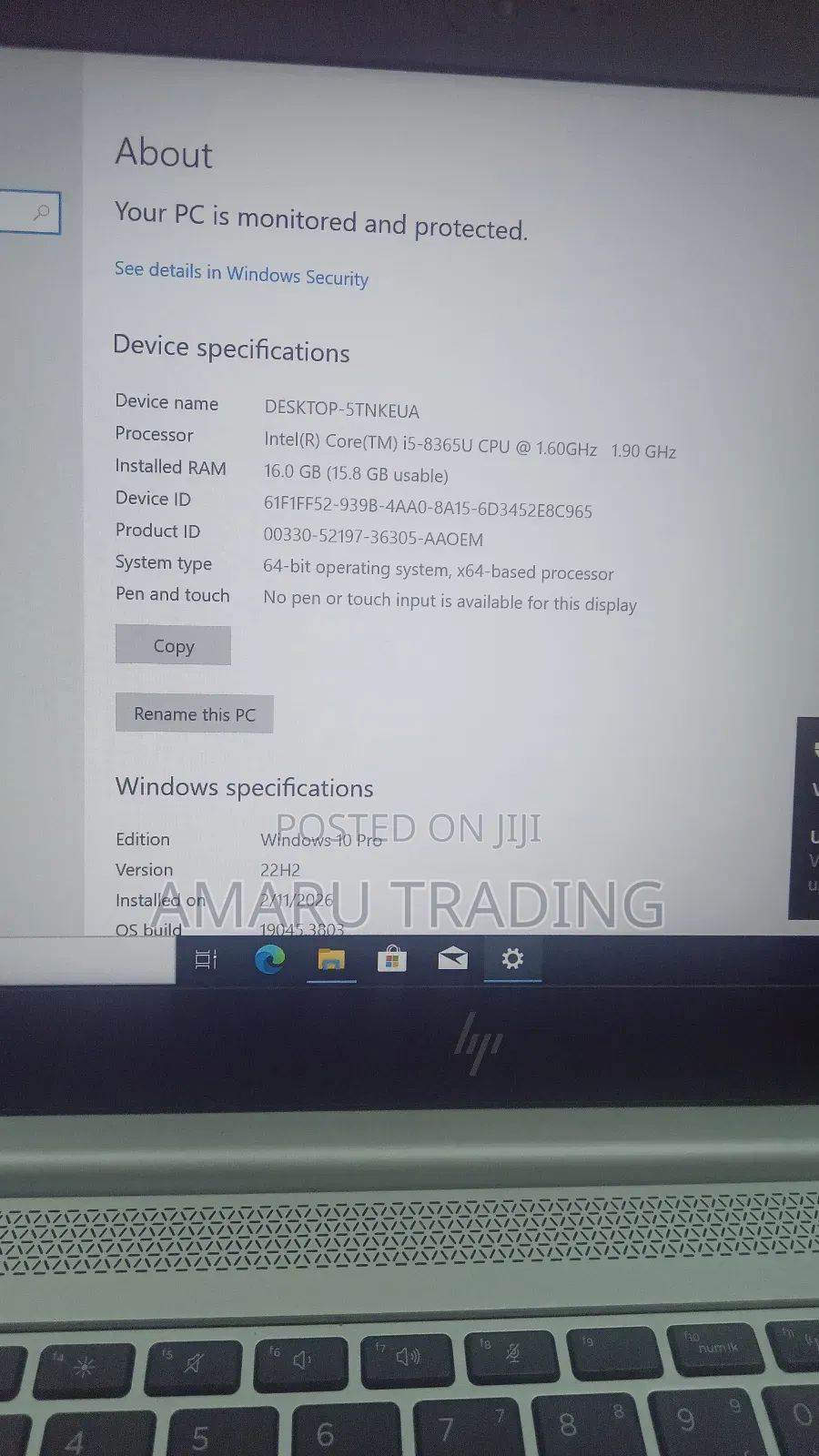 Laptop HP EliteBook 840 16GB Intel Core i5 SSD 500GB