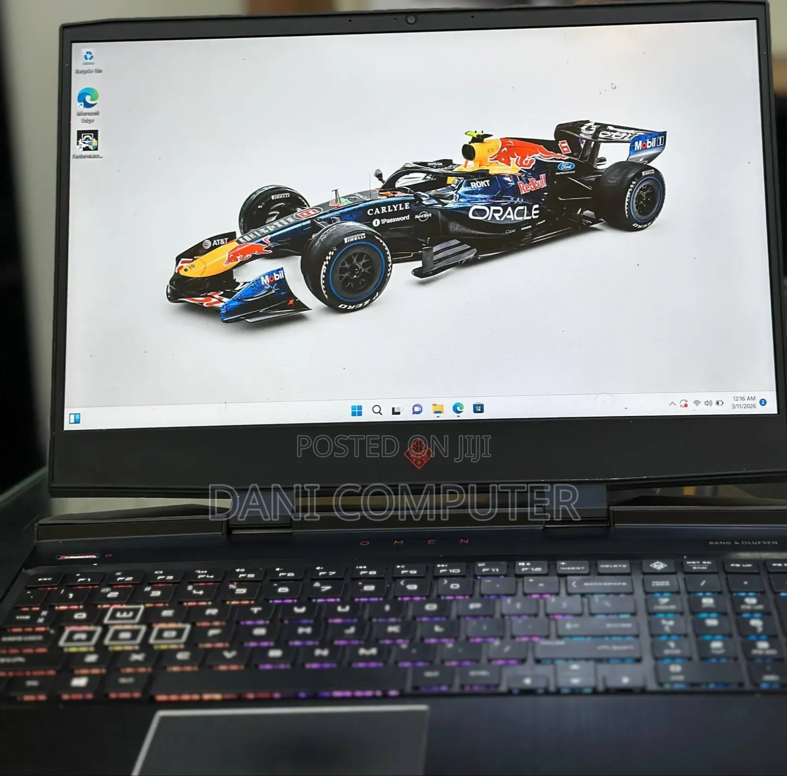 New Laptop HP Omen 15 16GB Intel Core i7 SSD 512GB
