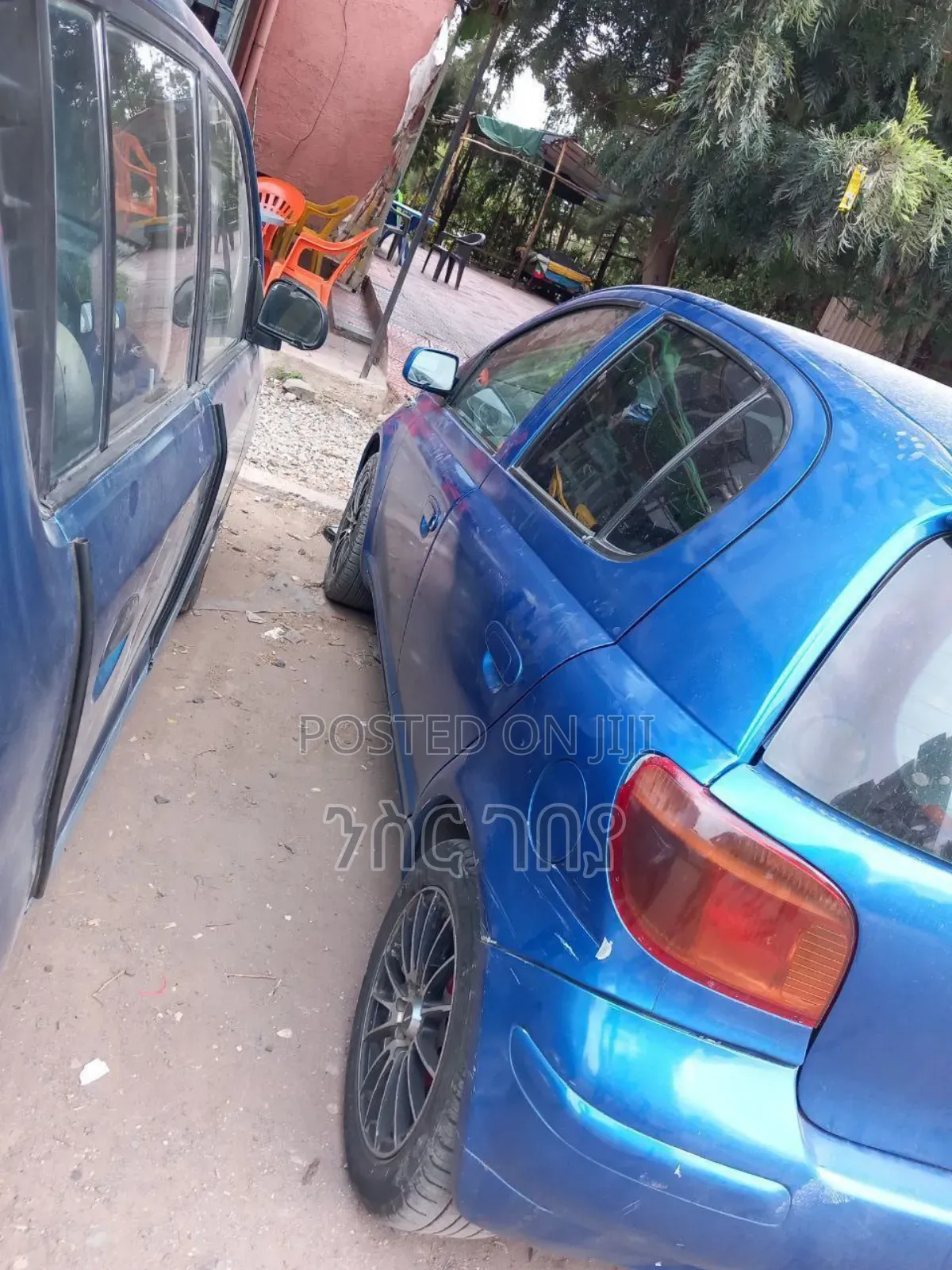 Toyota Vitz 2002 Blue