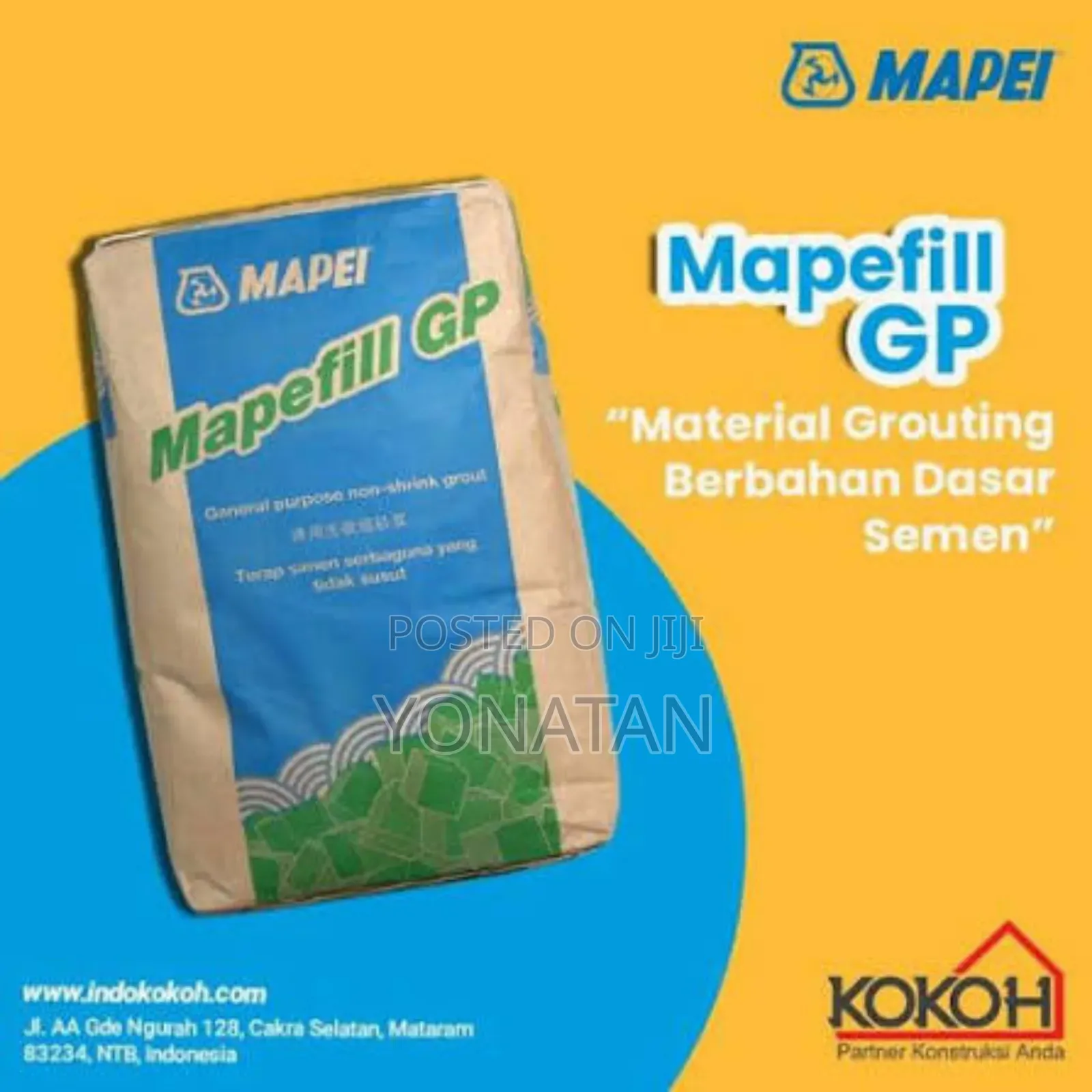 Mapei Grouting Gp 25kg