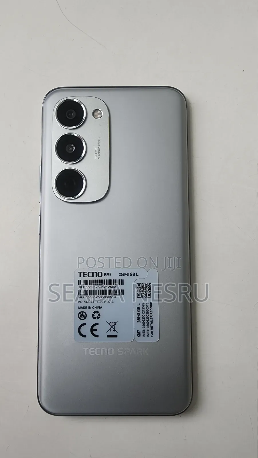New Tecno Spark 40 Pro+ 256 GB Silver