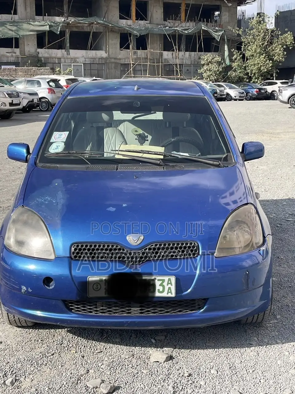 Toyota Vitz 1.0 FWD 3dr 2001 Blue