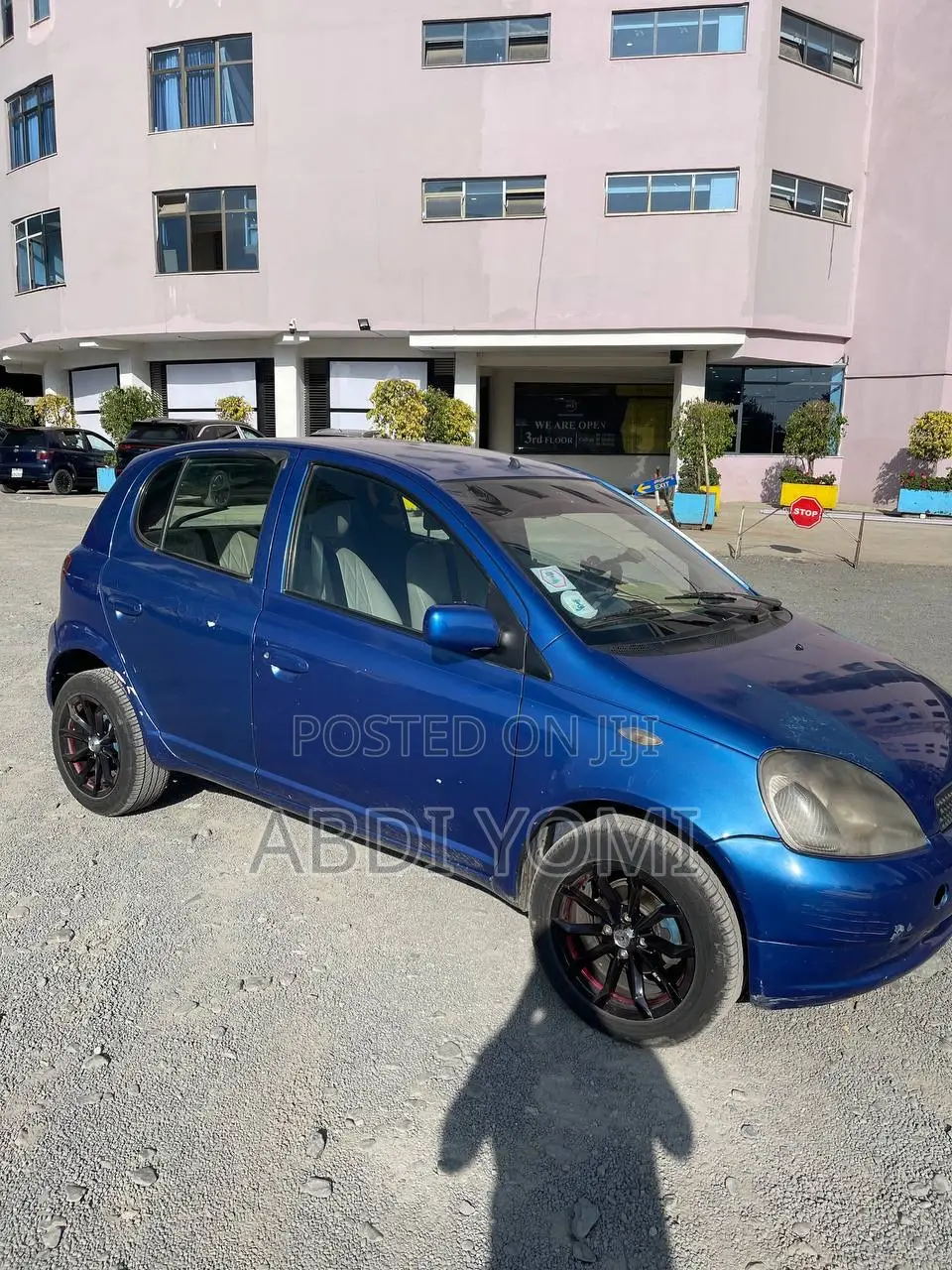 Toyota Vitz 1.0 FWD 3dr 2001 Blue