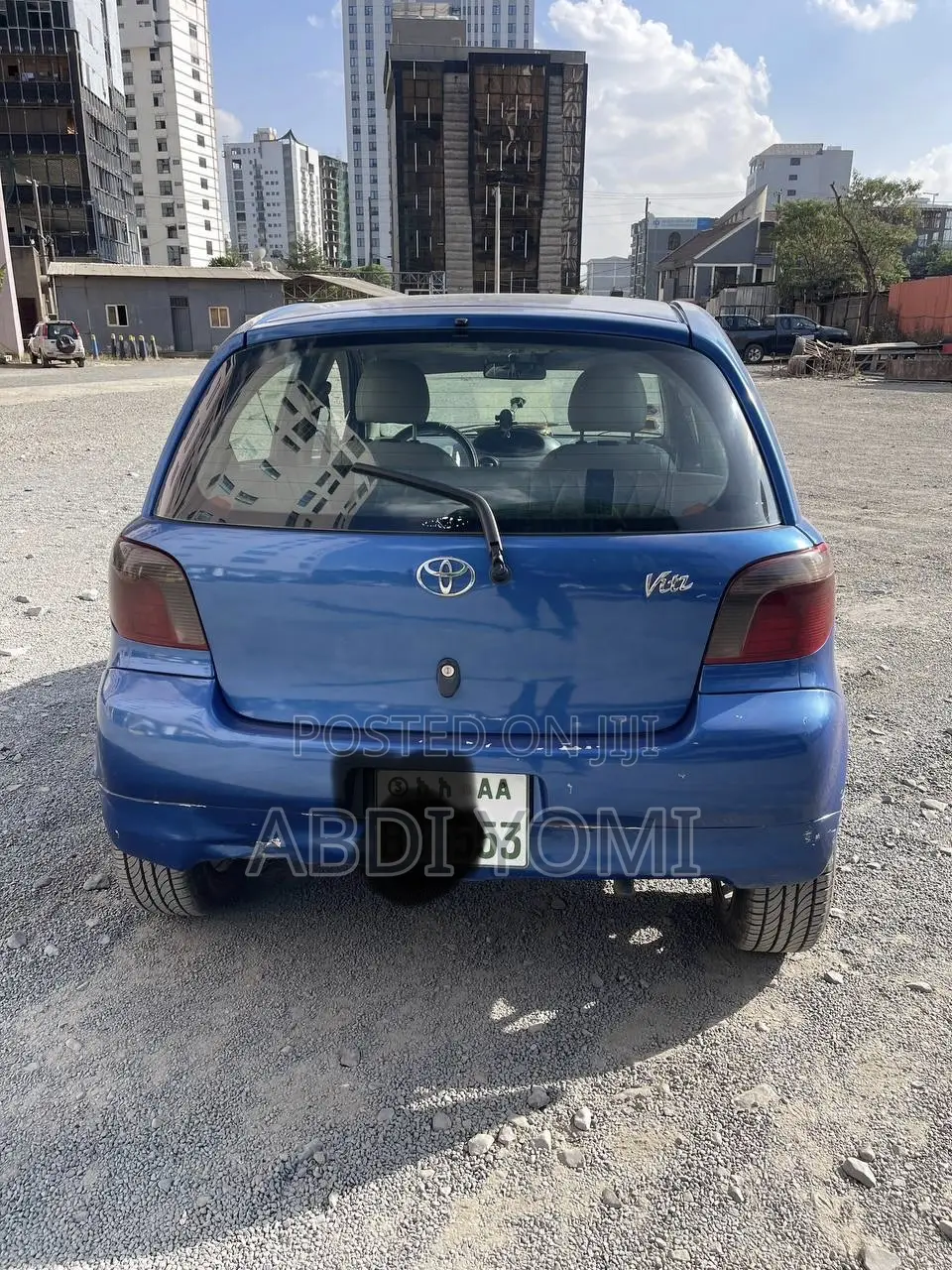 Toyota Vitz 1.0 FWD 3dr 2001 Blue