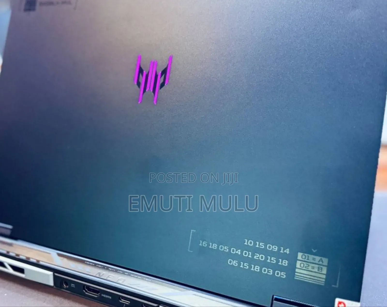 New Laptop Acer Predator Helios Neo 16 16GB Intel Core i7 SSD 1T