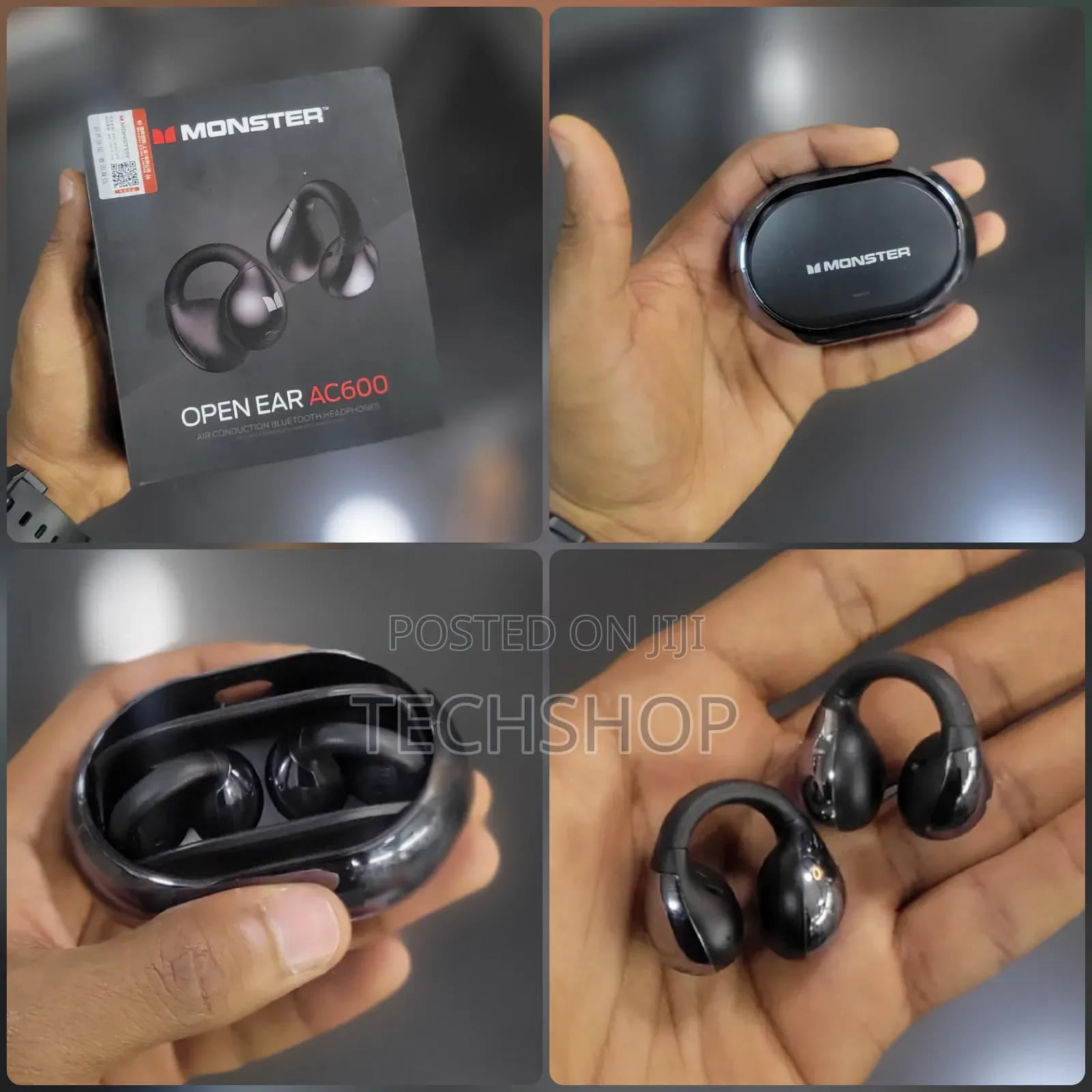 Monster Open Ear Ac600 – Air Conduction Bluetooth Headphones