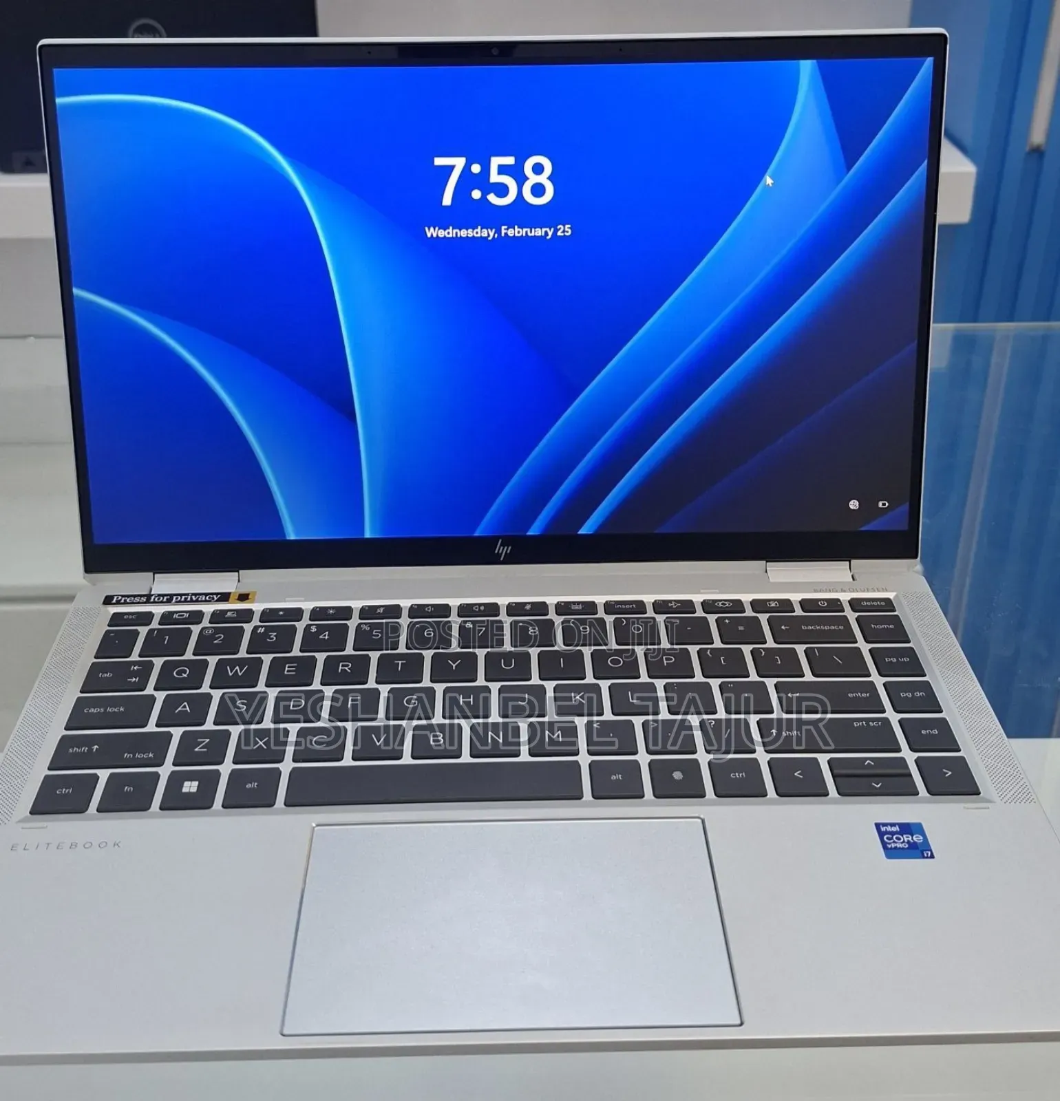 New Laptop HP EliteBook 1040 G8 32GB Intel Core i7 SSD 512GB