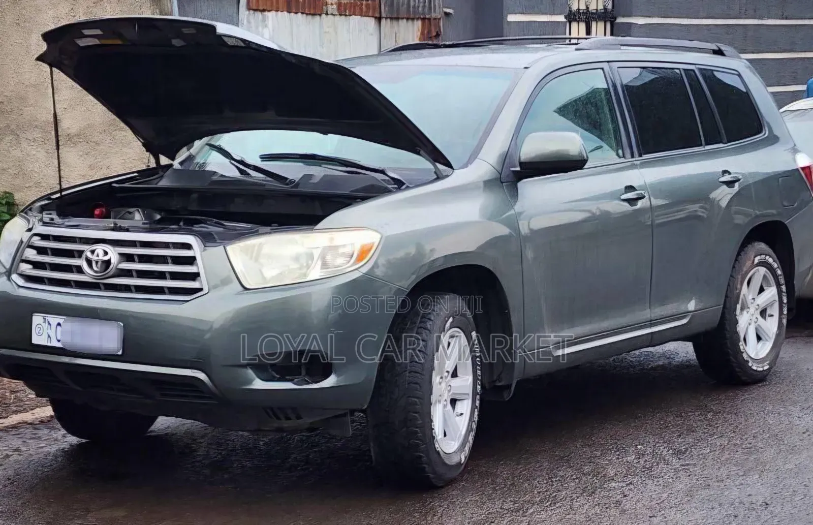 Toyota Highlander 2008 Gray
