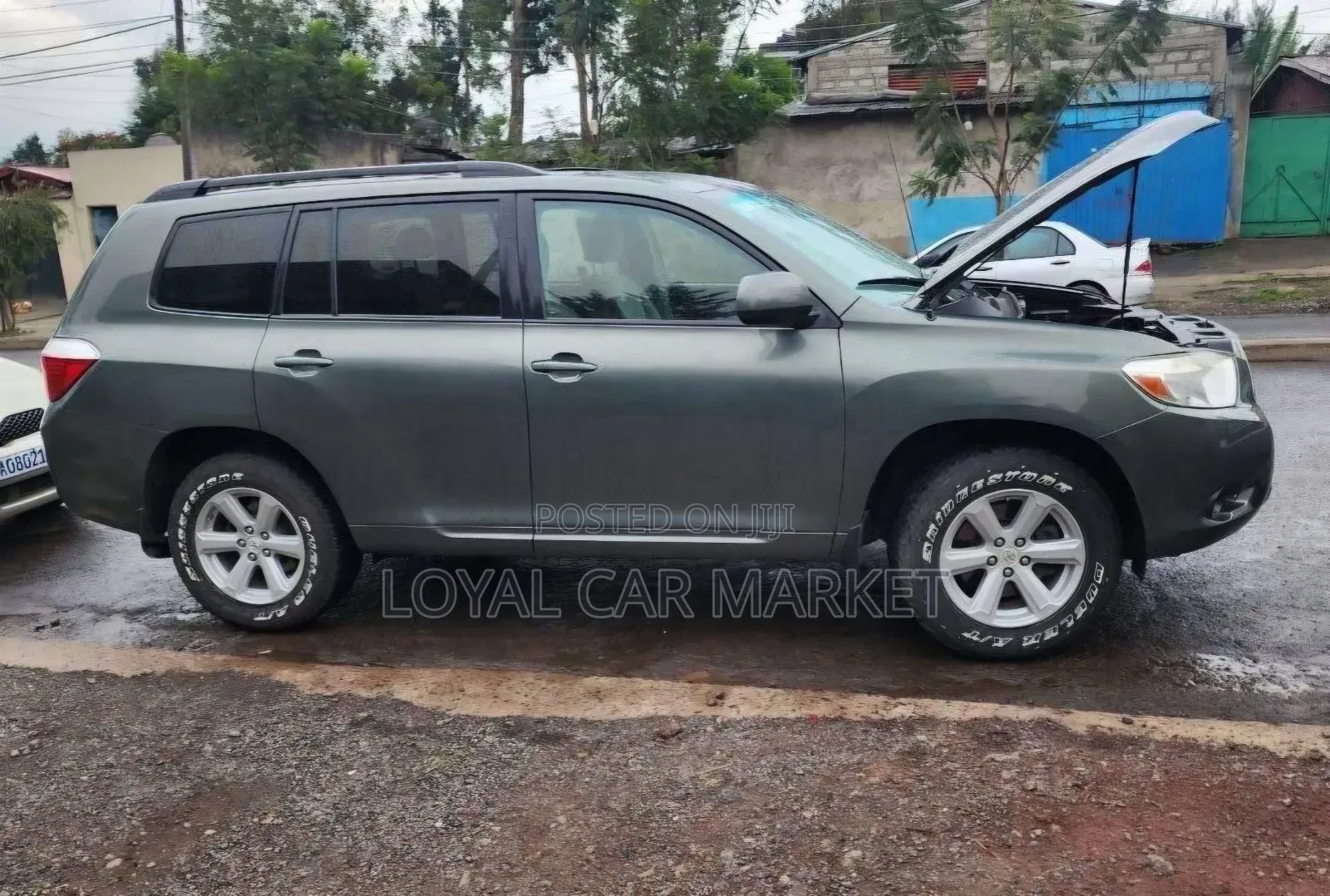 Toyota Highlander 2008 Gray