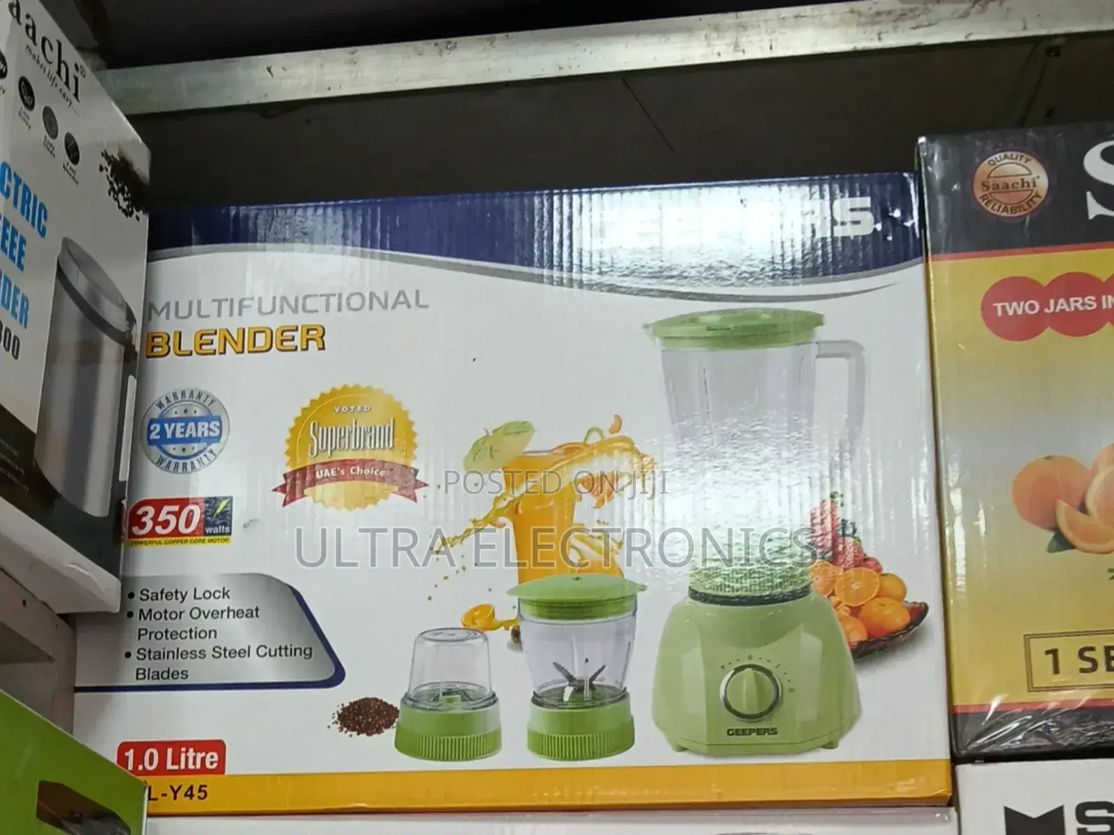 Geepers Multifunctional Blender (Model L-Y45).