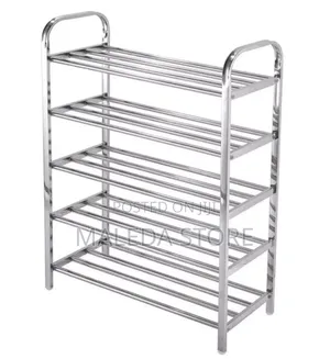 4 Layer Stainless Steel Shoes Rack