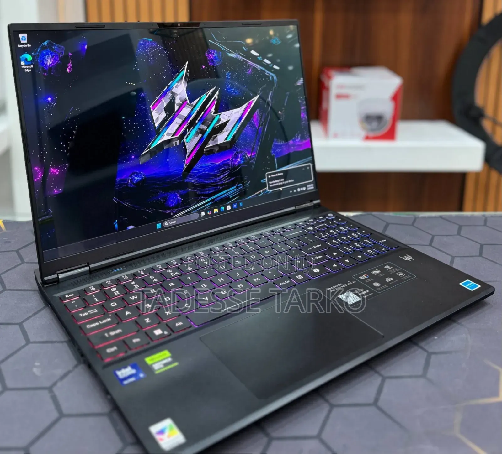 New Laptop Acer Predator Helios Neo 16 32GB Intel Core Ultra 9 SSD 1T