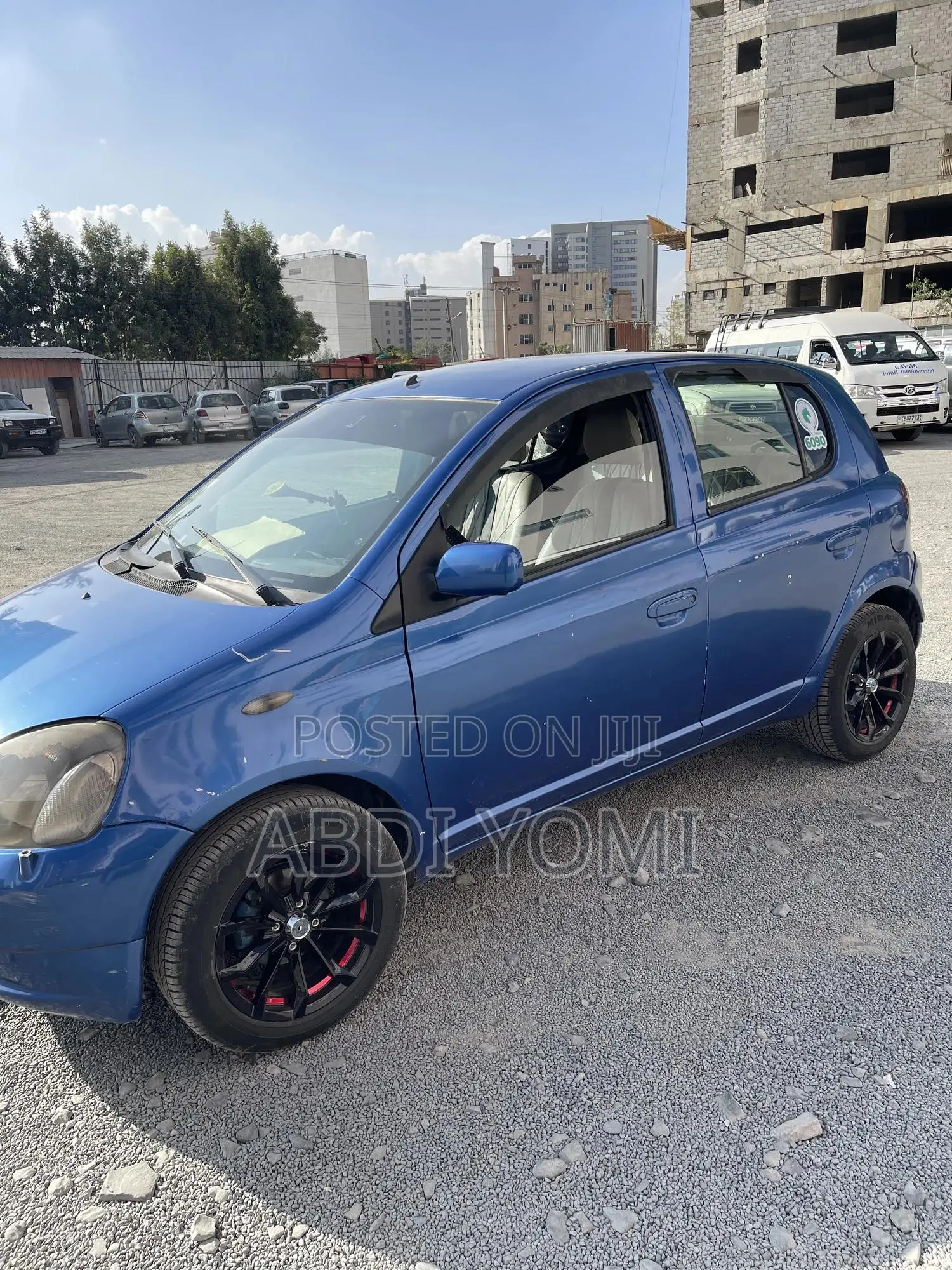 Toyota Vitz 1.0 FWD 3dr 2001 Blue