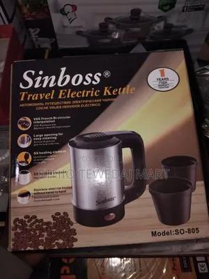 0.5l Sinbos Electric Kettle.