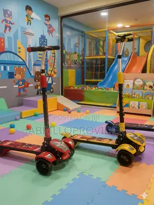 Kids Scooter For Boys And Girls With, Adjustable Age 3-10 Years)