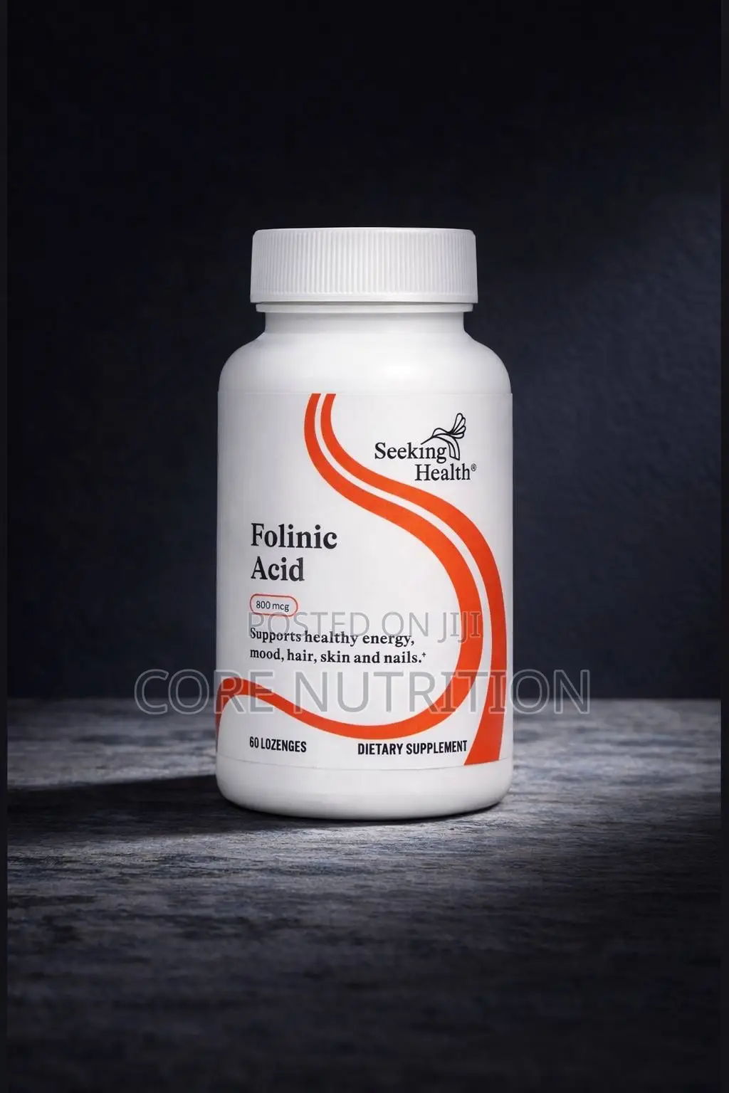 Folinic Acid , 800 MCG , 60 Capsules