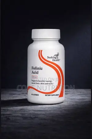 Folinic Acid , 800 MCG , 60 Capsules