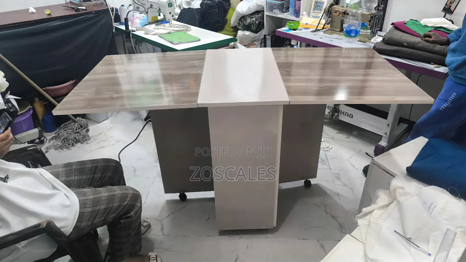 Foldable Table With Shelf