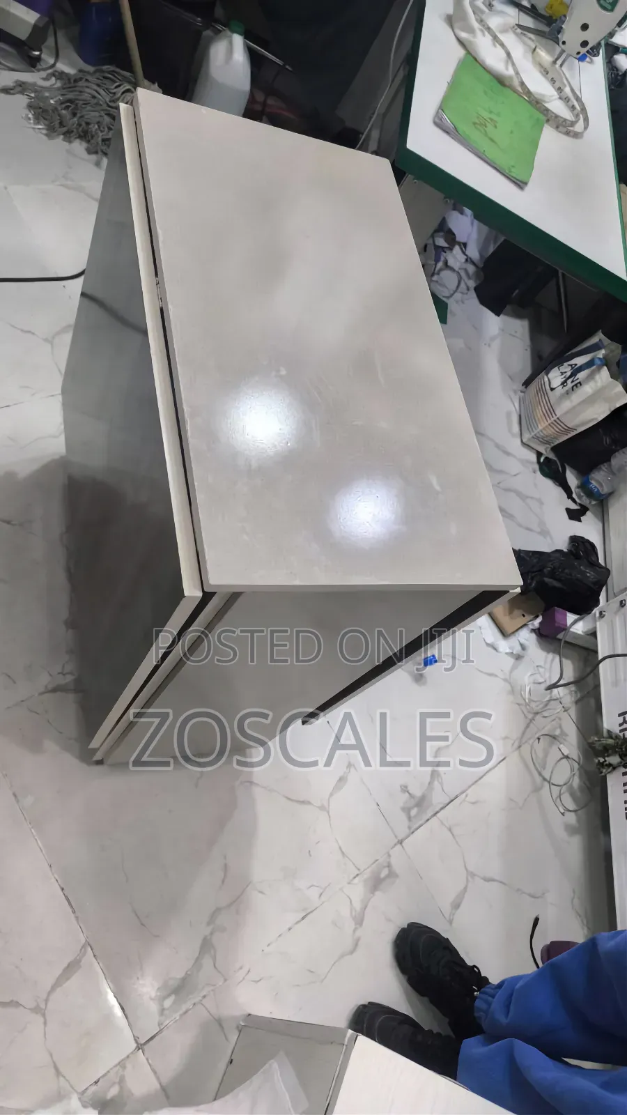 Foldable Table With Shelf