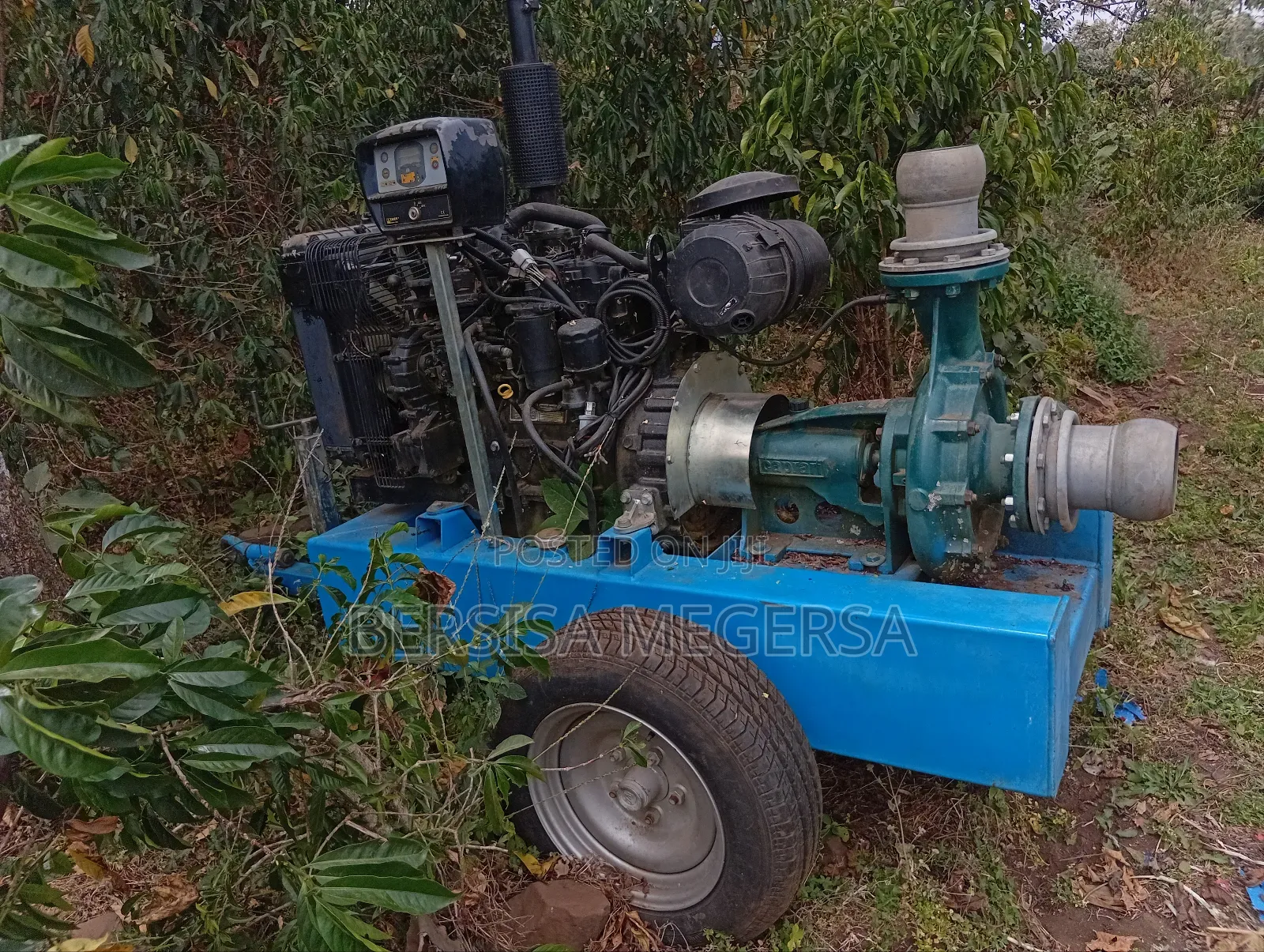 Caprar 8-Inch Unused Motor Pump 4 Cylender Diesel Engine