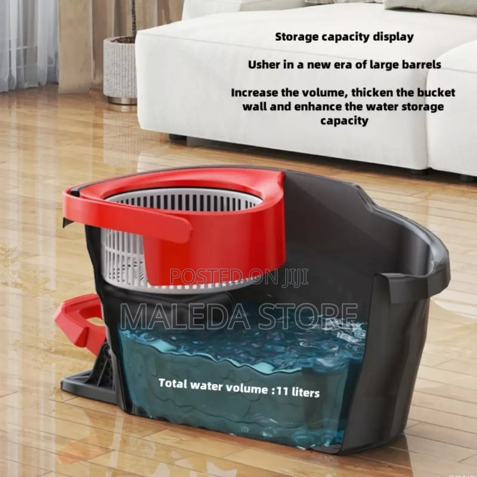 Dual Drive Spin Mop 360°
