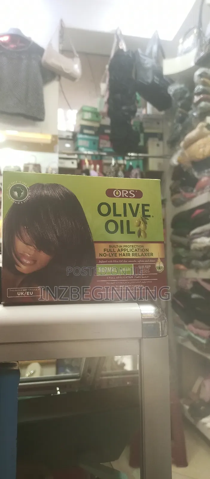 Ors Olive Oil Built -in Protection Full Application No-Lye Hair Relaxe