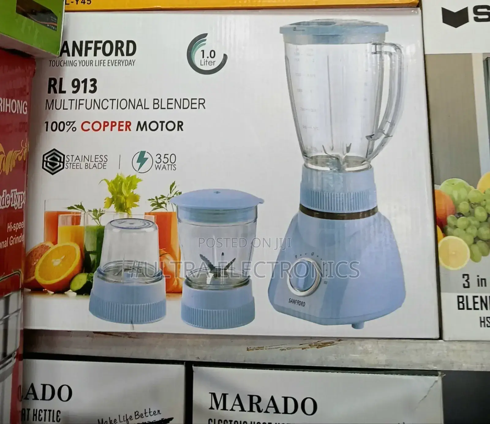 Juicer Blender Sanfford Rl 913 3-in-1 Multifunctional Blender.