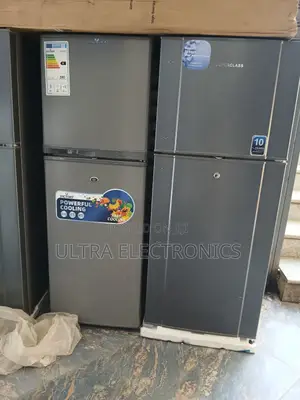 Victory and Superclass Brand Top-Freezer Refrigerators in a Silver F