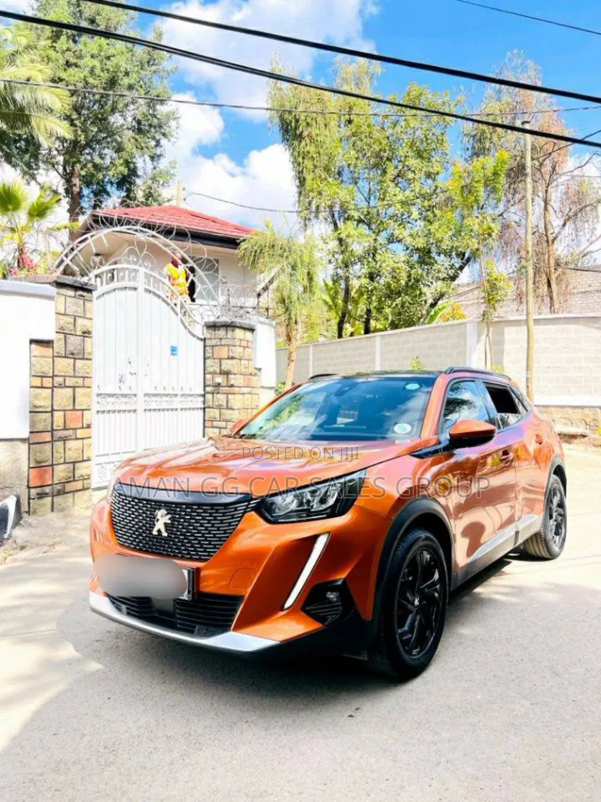 Peugeot 2008 2021 Orange