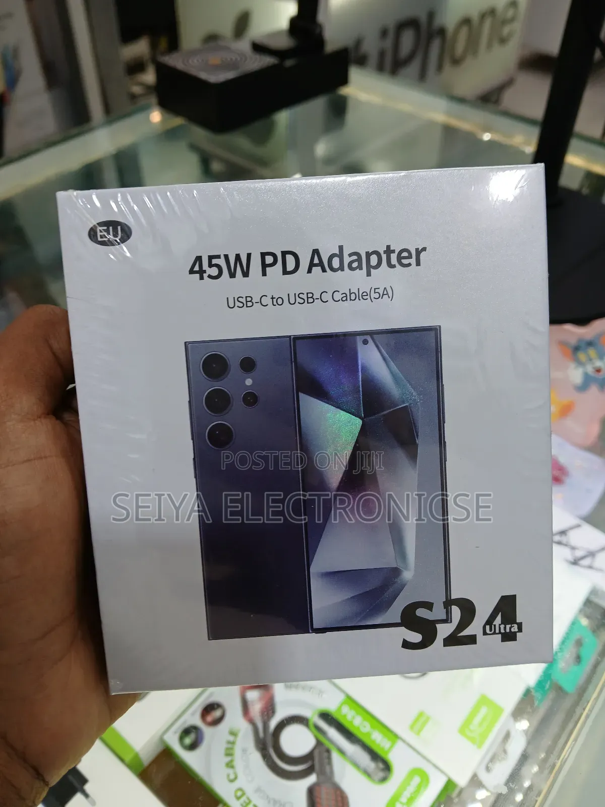 45w (Pd) Fast Charging Ultra S24 Mobile Phone Charger