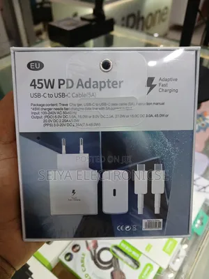 45w (Pd) Fast Charging Ultra S24 Mobile Phone Charger