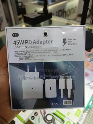 45w (Pd) Fast Charging Ultra S24 Mobile Phone Charger