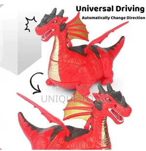 2-in-1 Spitfire Dragon Transforming Robot Toy