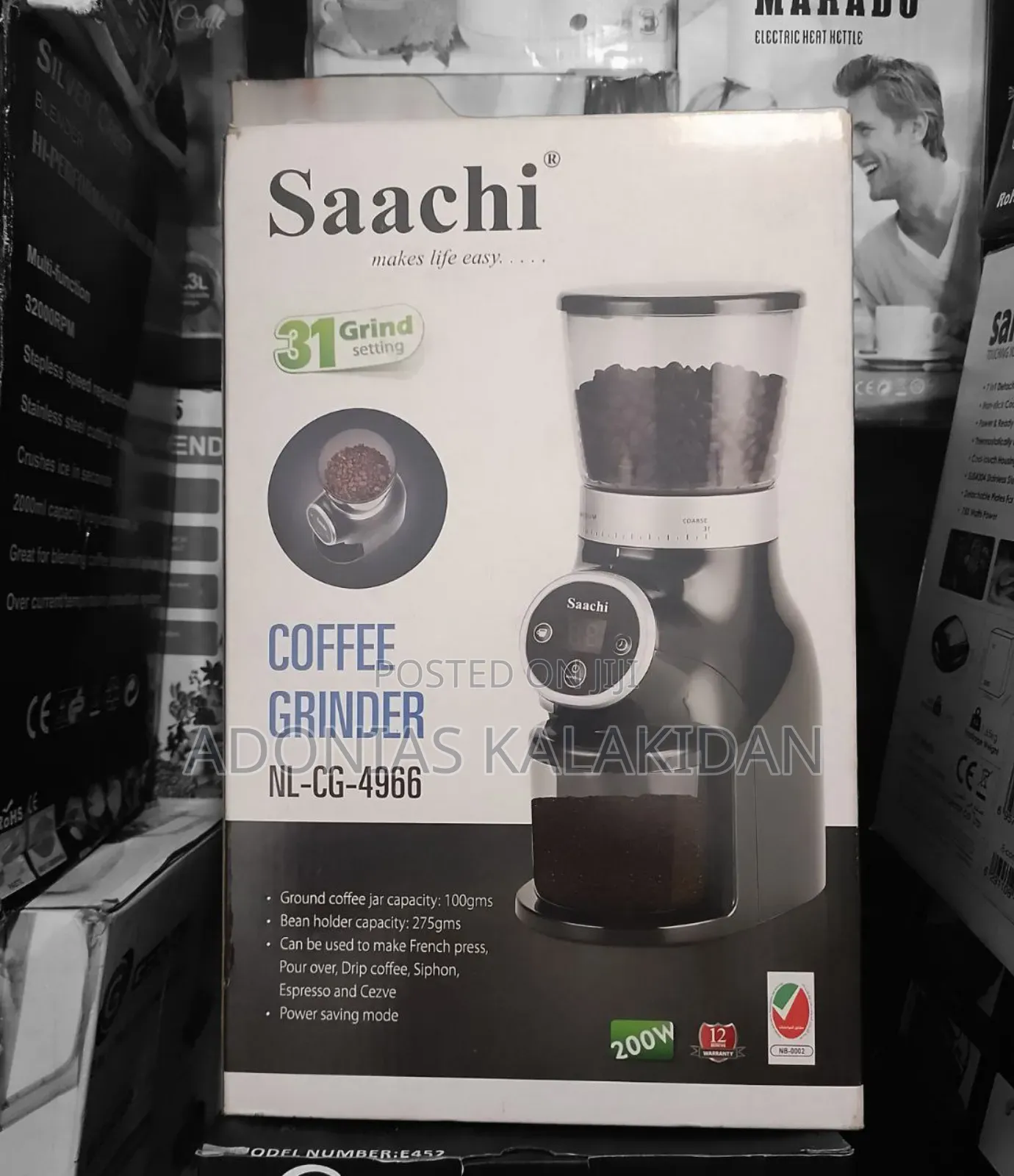 Saachi Coffee Grinder