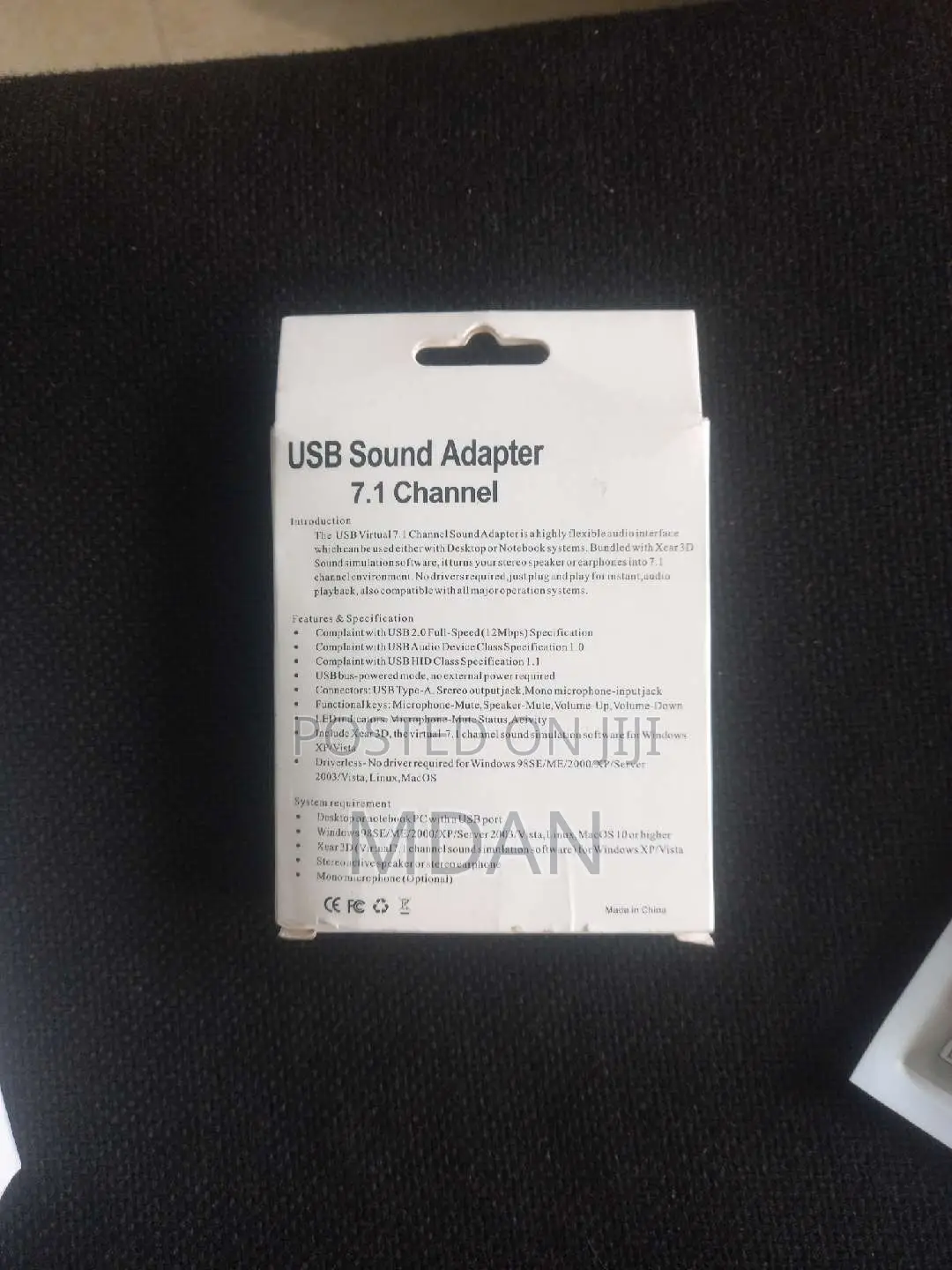Usb Stereo Sound Adapter