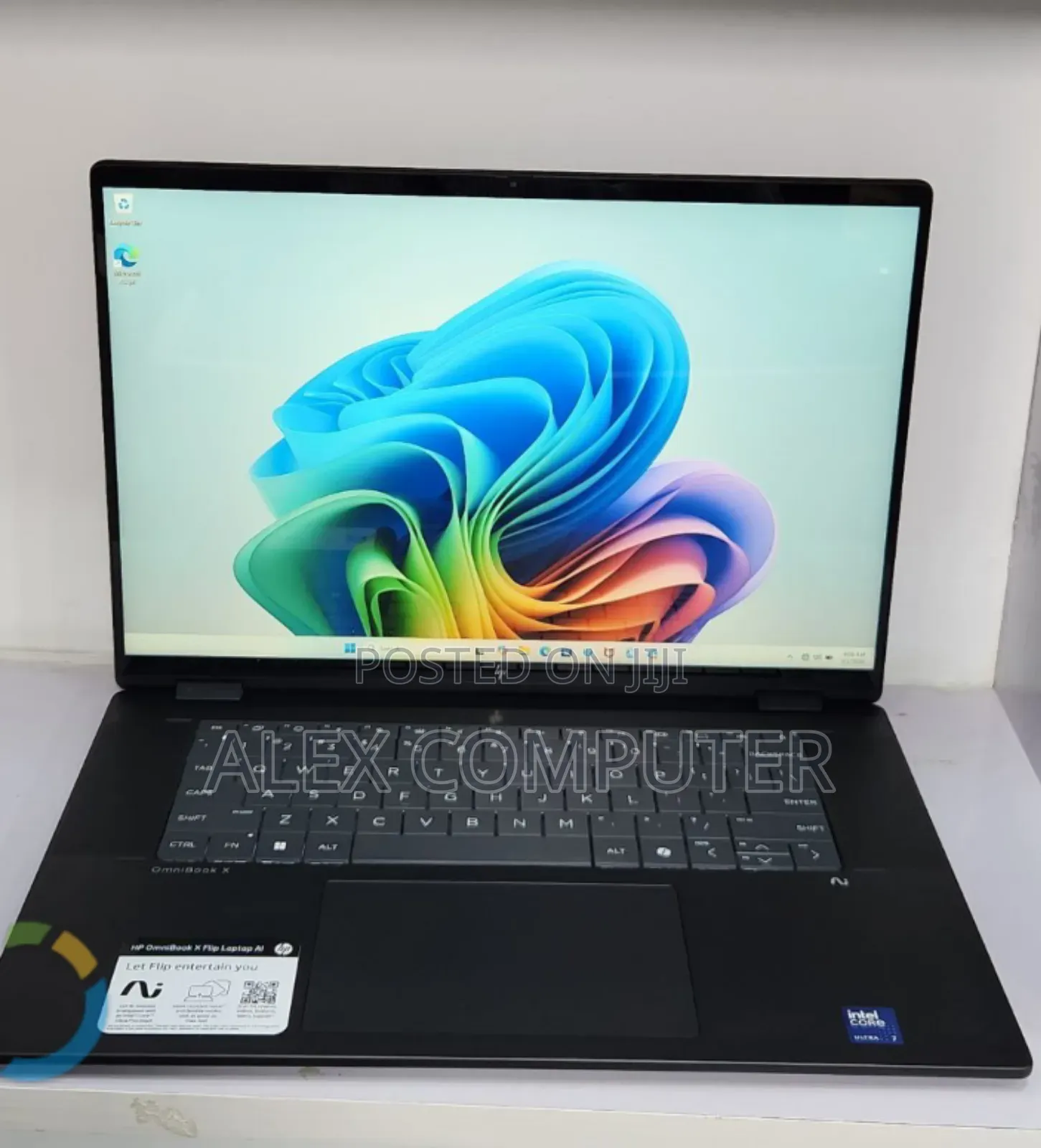 New Laptop HP OmniBook X Flip 14" 16GB Intel Core Ultra 7 SSD 1T