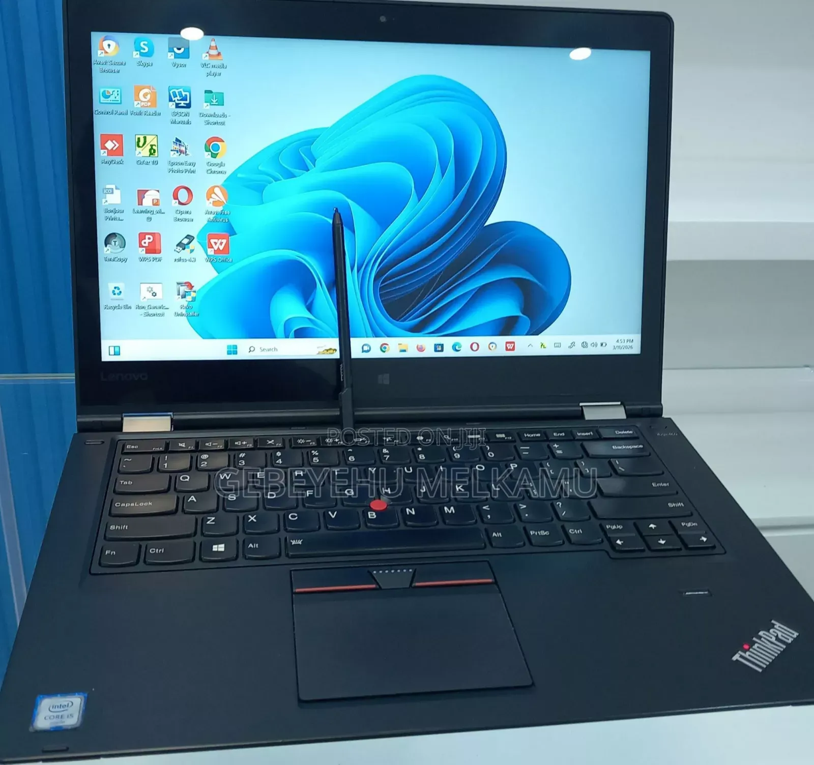New Laptop Lenovo ThinkPad Yoga 460 8GB Intel Core i5 SSD 256GB