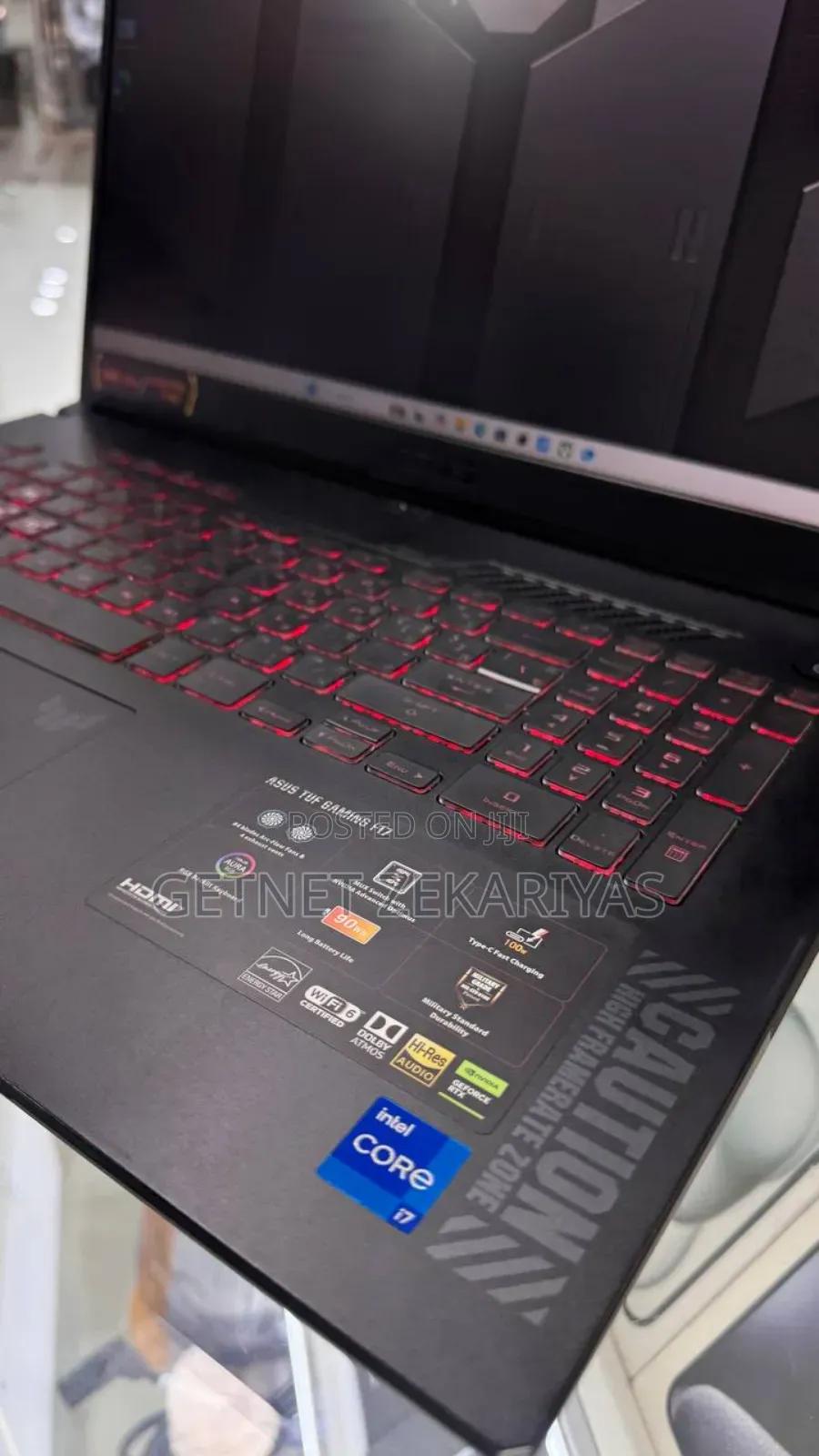 New Laptop Asus TUF Gaming A15 32GB Intel Core i7 SSD 512GB