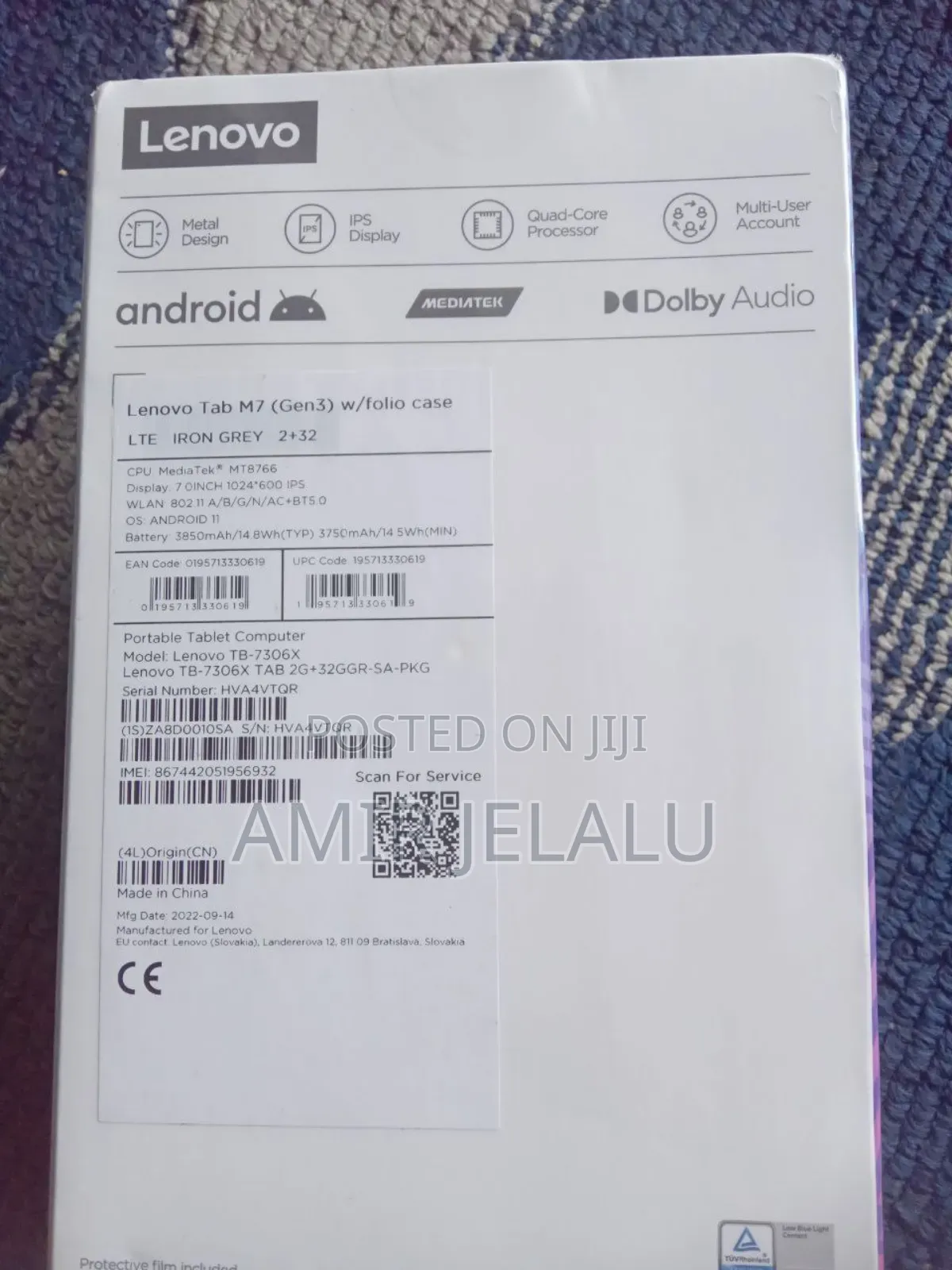New Lenovo Tab M7 32 GB