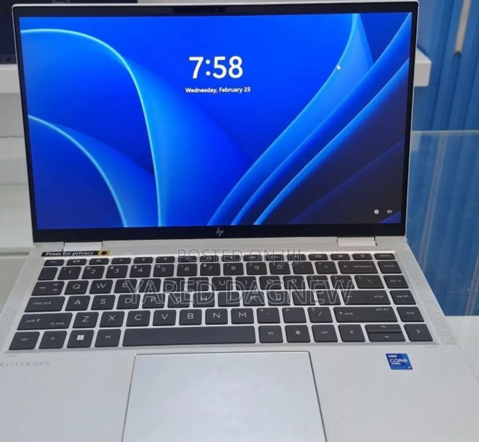 New Laptop HP EliteBook 1040 G8 16GB Intel Core i7 SSD 256GB
