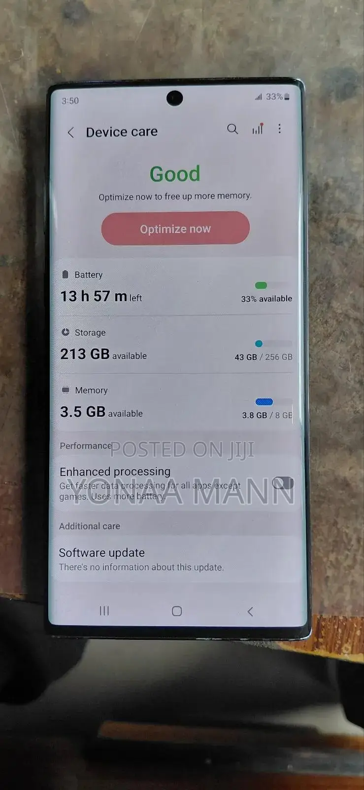 Samsung Galaxy Note 10 Plus 256 GB Blue