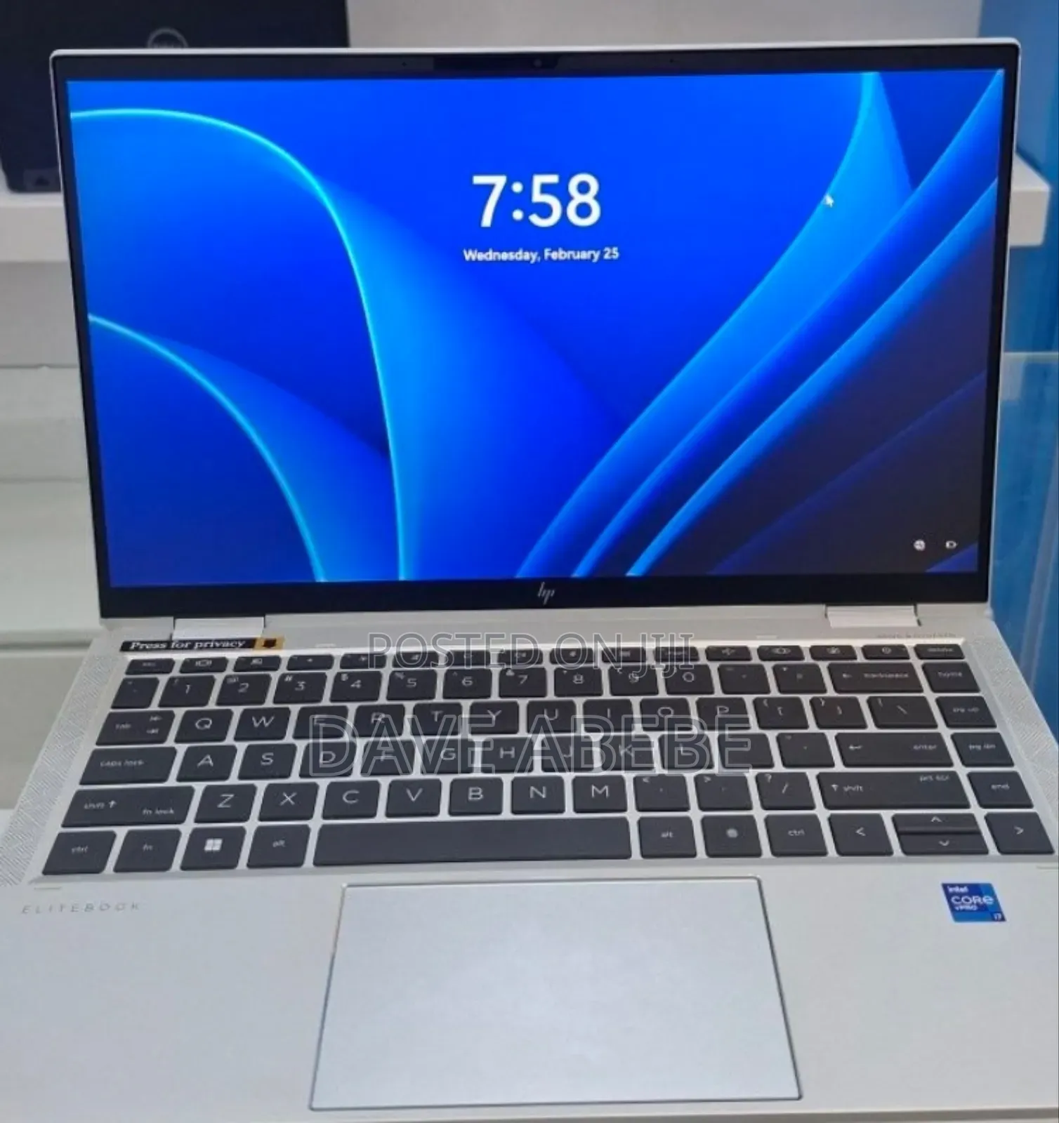 New Laptop HP EliteBook 1040 G8 16GB Intel Core i7 SSD 256GB