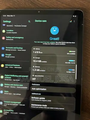 Samsung Galaxy Tab S6 Lite 64 GB Blue